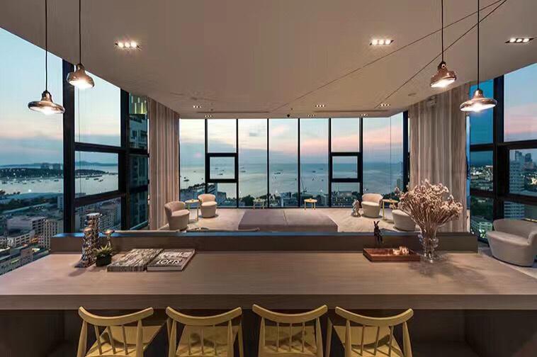 The Base Highfl Seaview Lejlighed Pattaya Eksteriør billede